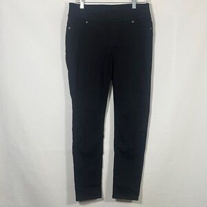 Women's Chico’s Perfect Stretch Nicky Jegging Black 2R Slim Fit Pull-On Jeans